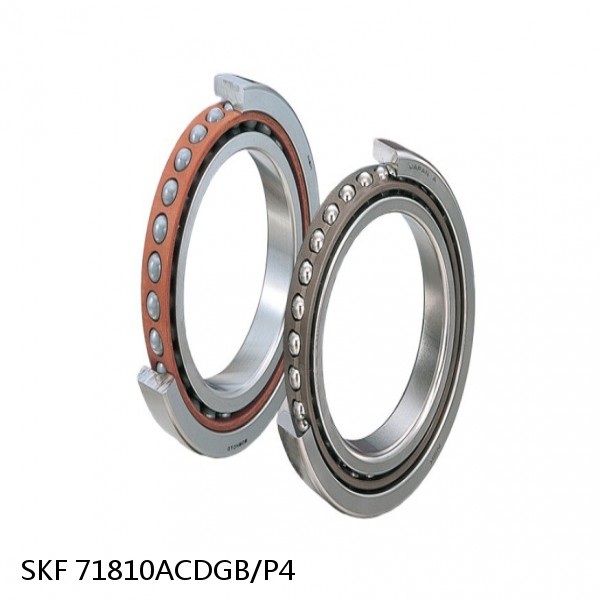 71810ACDGB/P4 SKF Super Precision,Super Precision Bearings,Super Precision Angular Contact,71800 Series,25 Degree Contact Angle